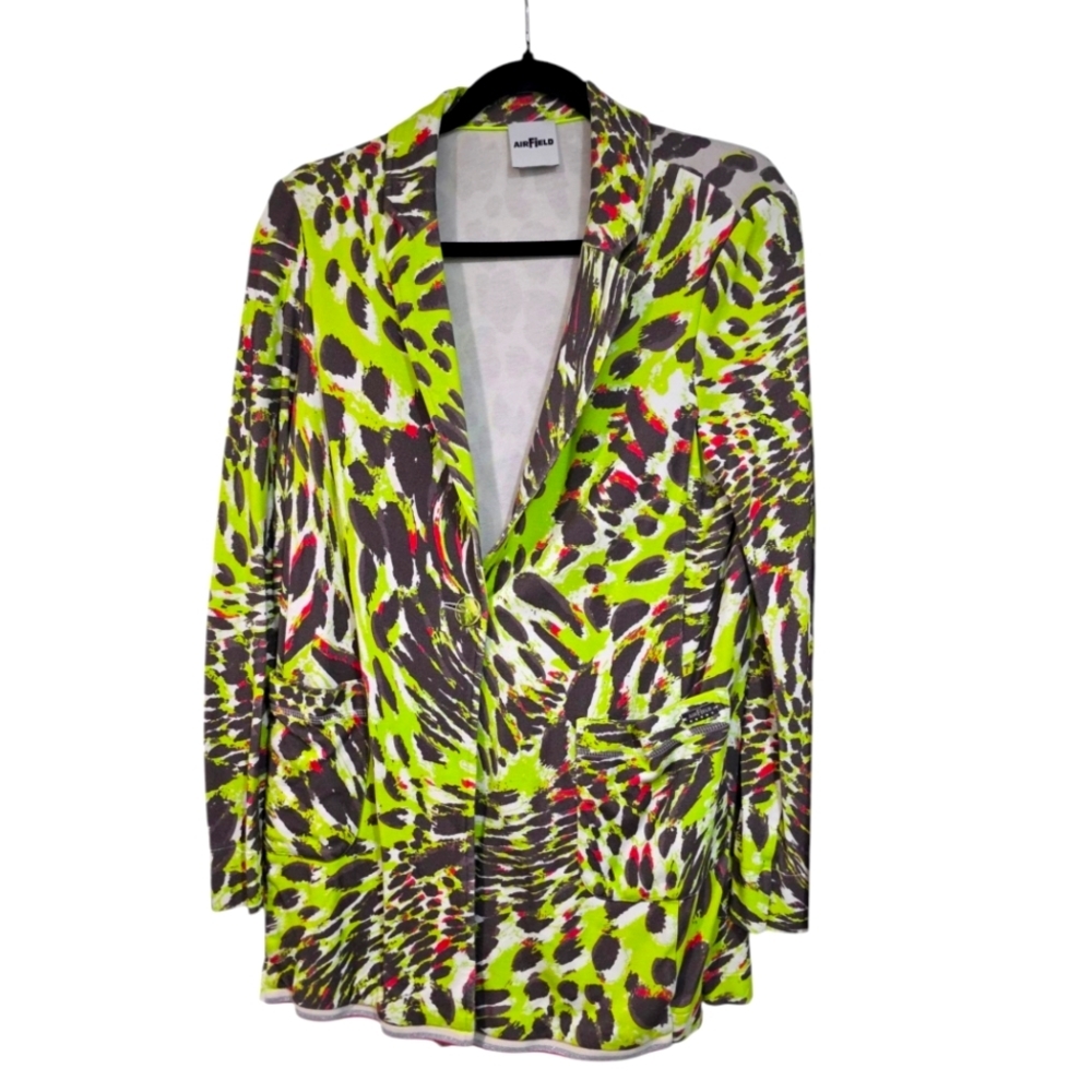 Airfield April Multicolor Abstract Blazer